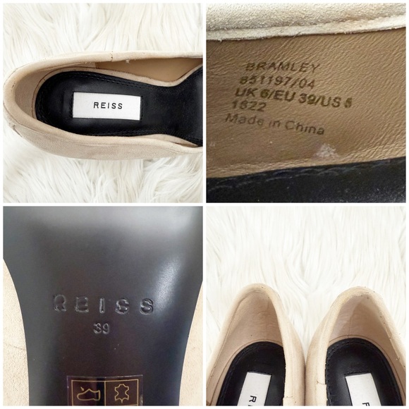 Reiss Bramley Pointed Toe Pump 8 - Picture 10 of 16